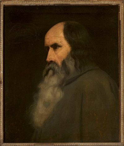 Portret starego mężczyzny (Berthold Schwarz) autorstwa Ary Scheffer