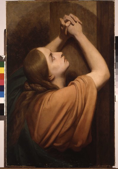 Św. Maria Magdalena u stóp krzyża autorstwa Ary Scheffer