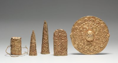 Biżuteria, 1800 autorstwa Asante Culture