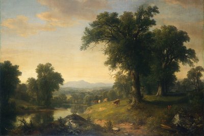 Scena duszpasterska autorstwa Asher Brown Durand