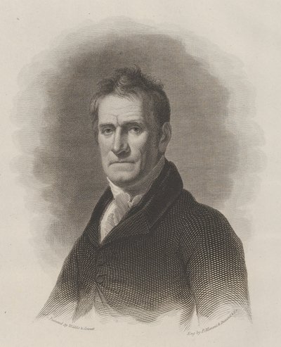 Cadwallader David Colden, burmistrz Nowego Jorku, ca. 1825 autorstwa Asher Brown Durand