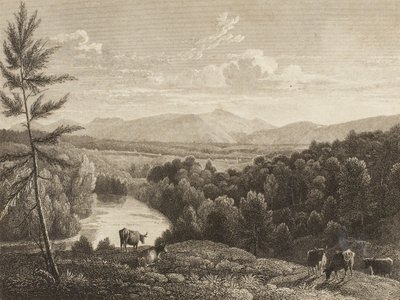 Góry Catskill autorstwa Asher Brown Durand