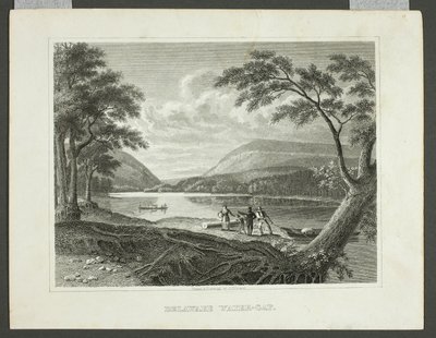 Szczelina wodna Delaware autorstwa Asher Brown Durand