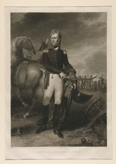 Generał Andrew Jackson autorstwa Asher Brown Durand