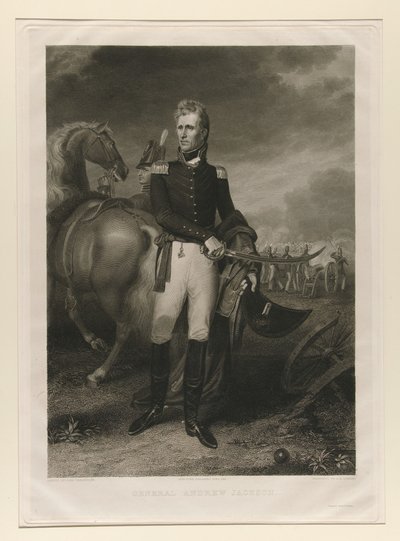 Generał Andrew Jackson autorstwa Asher Brown Durand