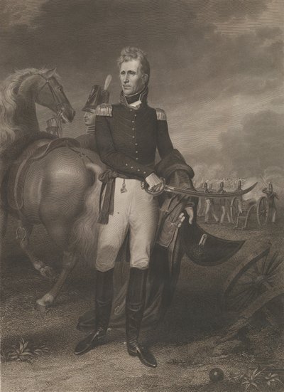 Generał Andrew Jackson, czerwiec 1828 r. autorstwa Asher Brown Durand