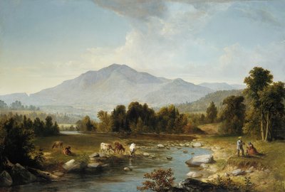 Punkt kulminacyjny: Góry Shandken, 1853. autorstwa Asher Brown Durand