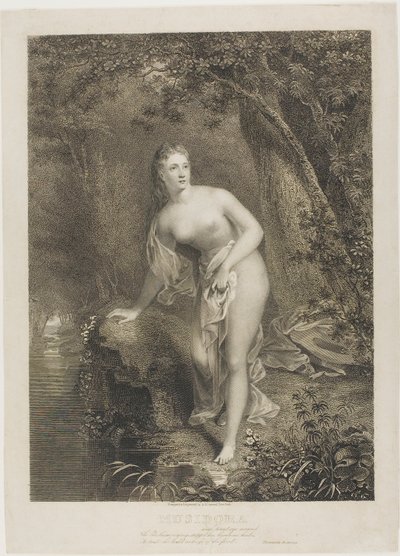 Musidora autorstwa Asher Brown Durand