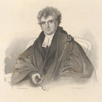 Ks. William Jay, 1823. autorstwa Asher Brown Durand
