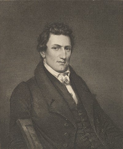 Wielebny William Patton, przed 1837 r. autorstwa Asher Brown Durand