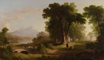 Poranek życia, 1840 autorstwa Asher Brown Durand