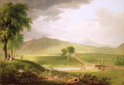 Widok Rutland, Vermont, 1840 autorstwa Asher Brown Durand