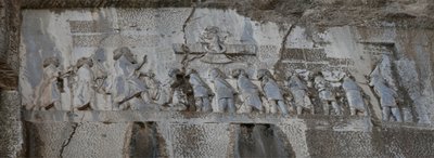 Dariusz I Wielki. Napis Behistun, VI wiek pne autorstwa Assyrian