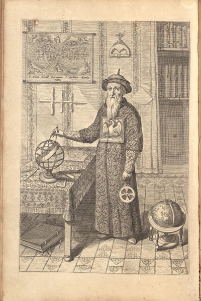 Johann Adam Schall von Bell. Z China Illustrata Athanasiusa Kirchera, 1667 autorstwa Athanasius Kircher