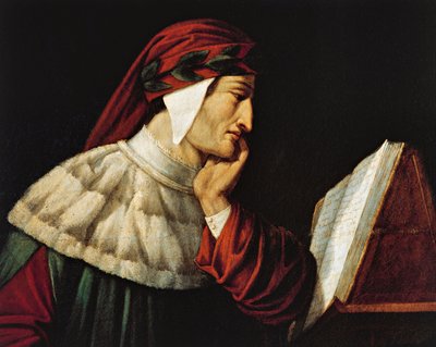 Portret Dantego Alighieri (Florencja autorstwa Attilio Roncaldier