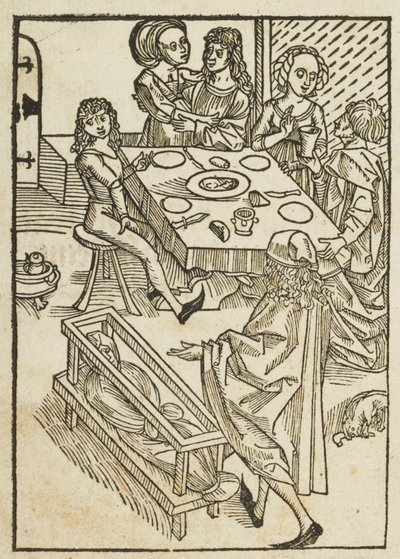 Najszczersze ostrzeżenie przed fałszywą miłością tego świata - 1 autorstwa attributed to Albrecht Dürer