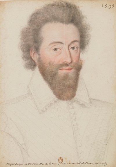 Jacques Nompar de Caumont - 1595 r. autorstwa attributed to François Quesnel