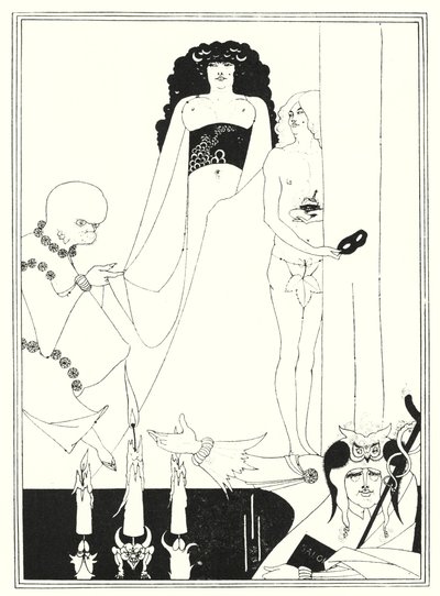 Wprowadź Herodiady (grawerowanie) autorstwa Aubrey (after) Beardsley