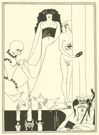 Herodiada (litografia) autorstwa Aubrey (after) Beardsley
