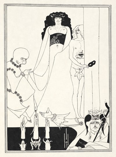 Ilustracja do „Salome” Oscara Wilde