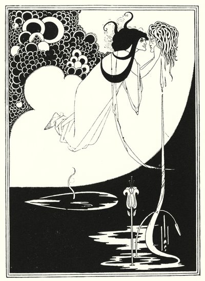 Punkt kulminacyjny (grawerowanie) autorstwa Aubrey (after) Beardsley