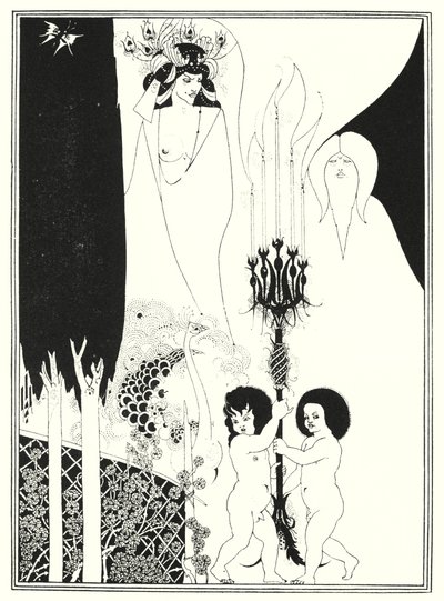 Oczy Heroda (rycina) autorstwa Aubrey (after) Beardsley
