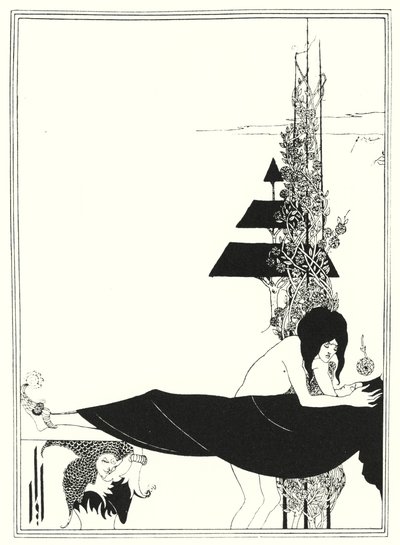 Lament platoński (rycina) autorstwa Aubrey (after) Beardsley
