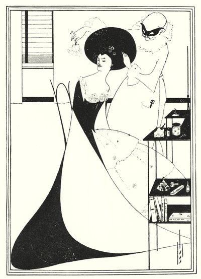 Toaleta Salome (grawerowanie) autorstwa Aubrey (after) Beardsley