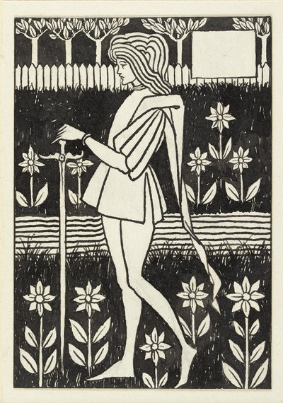 Strona, lata 90. XIX wieku autorstwa Aubrey Beardsley