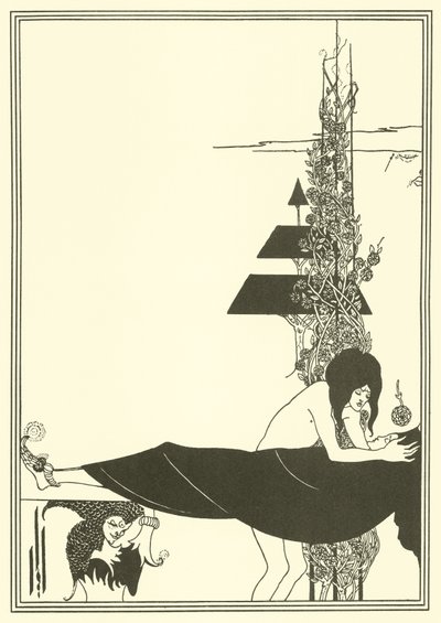 Lament platoński autorstwa Aubrey Beardsley