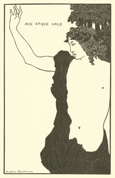 Grad i pożegnanie autorstwa Aubrey Beardsley