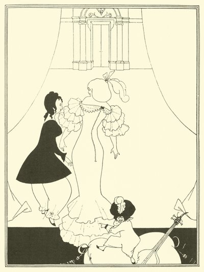 Balet Komediowy Marionetek autorstwa Aubrey Beardsley