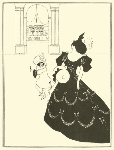 Balet Komediowy Marionetek autorstwa Aubrey Beardsley