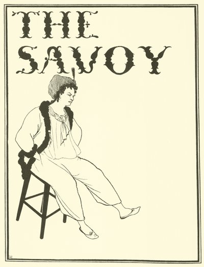 Projekt okładki, Savoy autorstwa Aubrey Beardsley