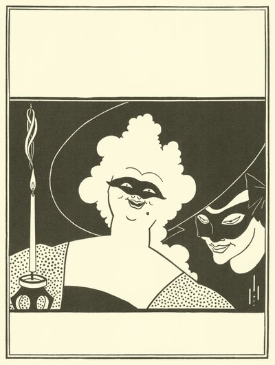 Projekt okładki, Żółta Księga autorstwa Aubrey Beardsley