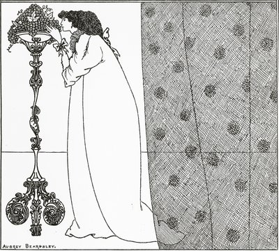 Projekt okładki do „Savoy”, 1896 autorstwa Aubrey Beardsley