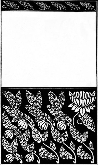 Projekt okładki winy niczyjej, 1914 autorstwa Aubrey Beardsley