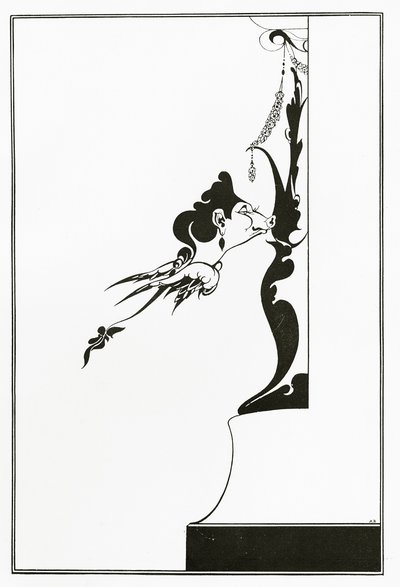 Przednia okładka „Dom grzechu”, 1897 autorstwa Aubrey Beardsley