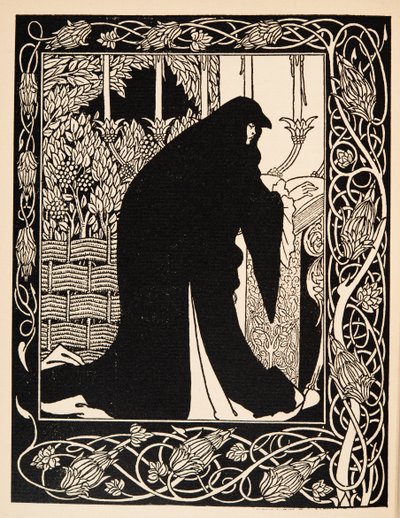 Jak królowa Guenever uczyniła ją zakonnicą autorstwa Aubrey Beardsley