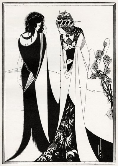 „John i Salome” autorstwa Aubrey Beardsley