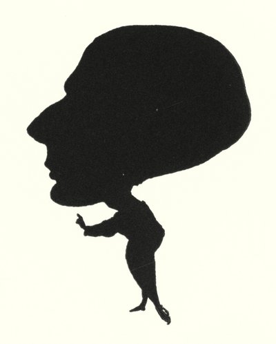 Sylwetka Aubreya Beardsleya autorstwa Aubrey Beardsley