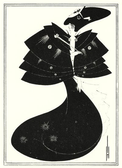 Czarna Przylądek autorstwa Aubrey Beardsley