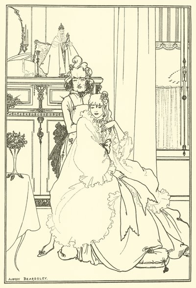 Fryzury autorstwa Aubrey Beardsley