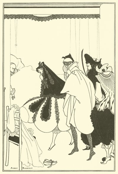 Śmierć Pierrota autorstwa Aubrey Beardsley