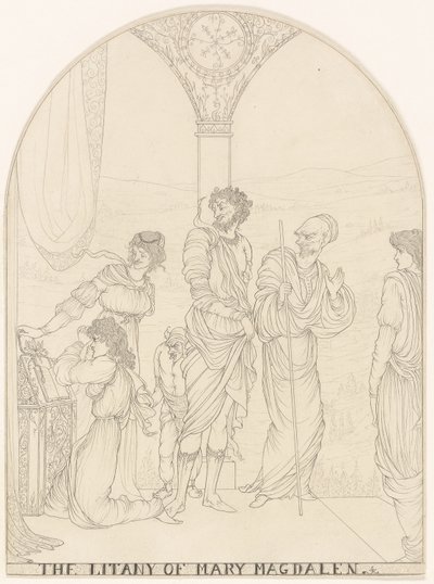 Litania do Marii Magdaleny autorstwa Aubrey Beardsley