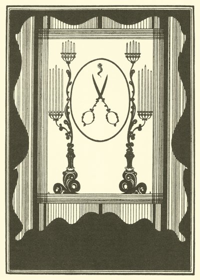 Gwałt na zamku autorstwa Aubrey Beardsley