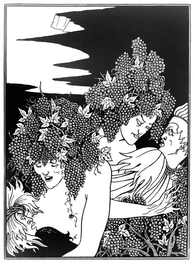 „Sidla rocznika”, 1894 autorstwa Aubrey Beardsley