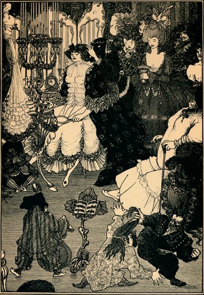 Toaleta Heleny, lata 90. XIX wieku, 1935. autorstwa Aubrey Beardsley