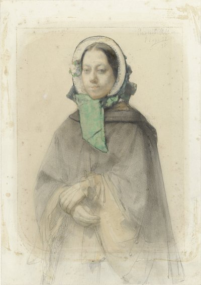 Portret Teresy A. A. Allebé autorstwa August Allebe