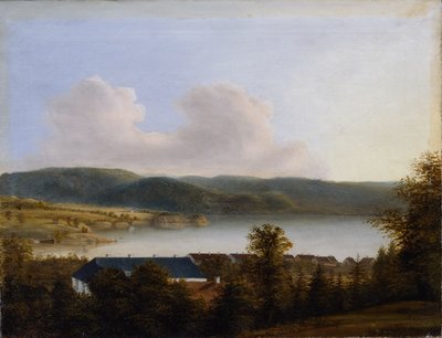 Widok na Norsjo autorstwa August Cappelen